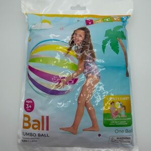 INTEX Jumbo Multicolored Beach Ball 42 inches